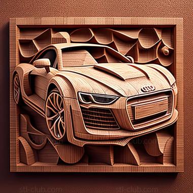 3D model Audi R8R (STL)